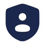 Shield User SVG Icon